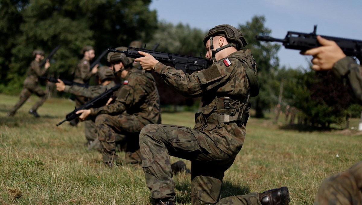Polonya'da mühimmat atılımı
