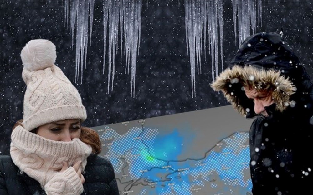 İstanbul'da okullar tatil edildi... Kar fırtınası 22'de başlayacak - 1