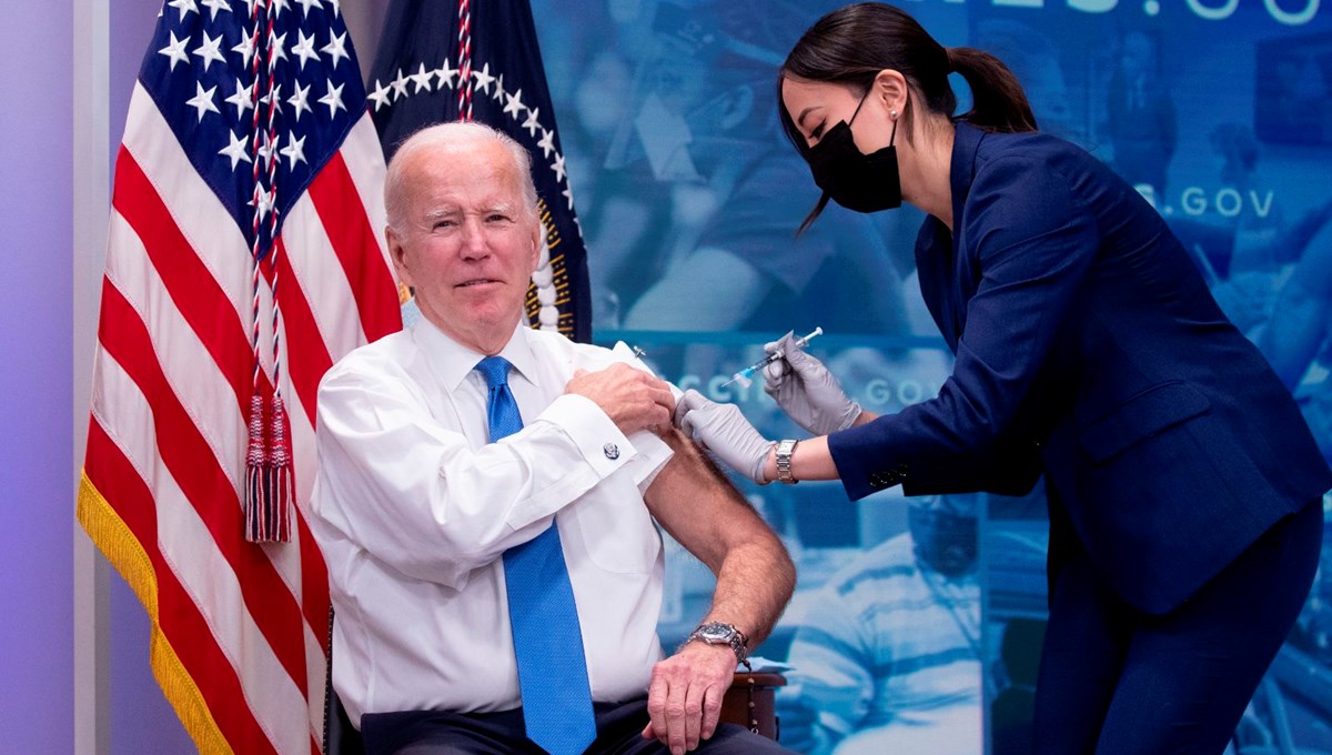 Biden, Covid-19’a karşı 5’inci doz aşısını yaptırdı