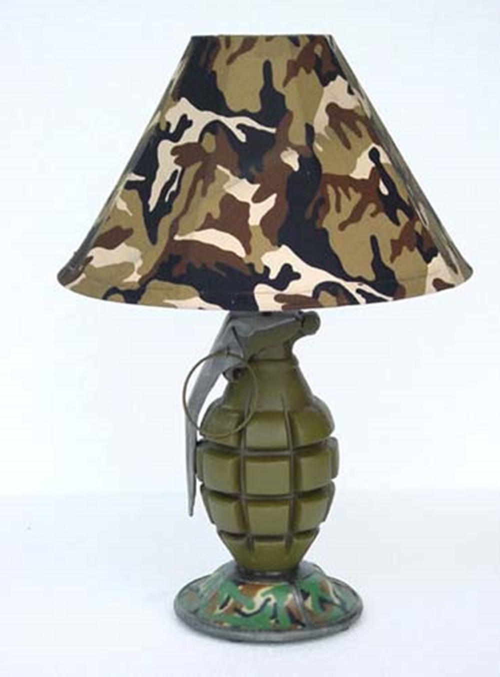 Лампа в стиле милитари