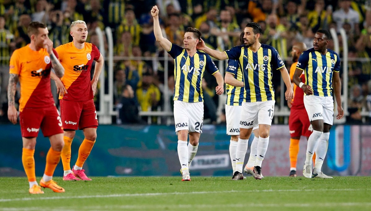 Derbide kazanan Fenerbahçe (Fenerbahçe-Galatasaray maç sonucu)