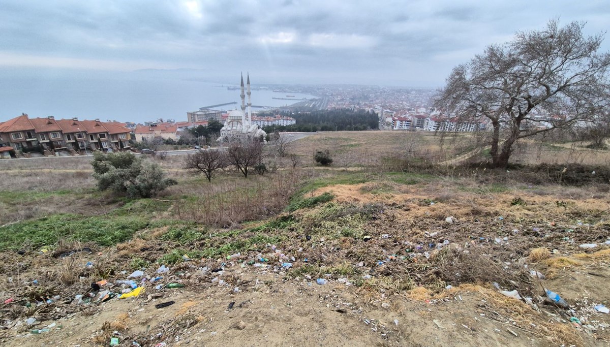 Tekirdağ'daki Çırçır Tepesi çöplüğe döndü