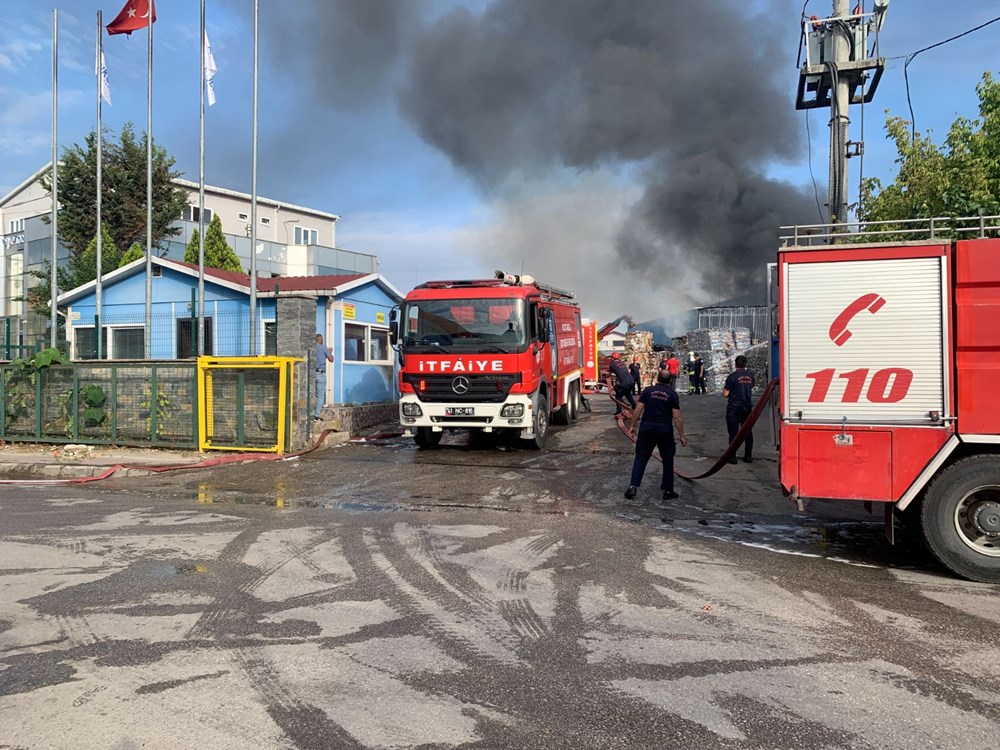 Kocaeli'de geri dönüşüm tesisinde yangın - 3