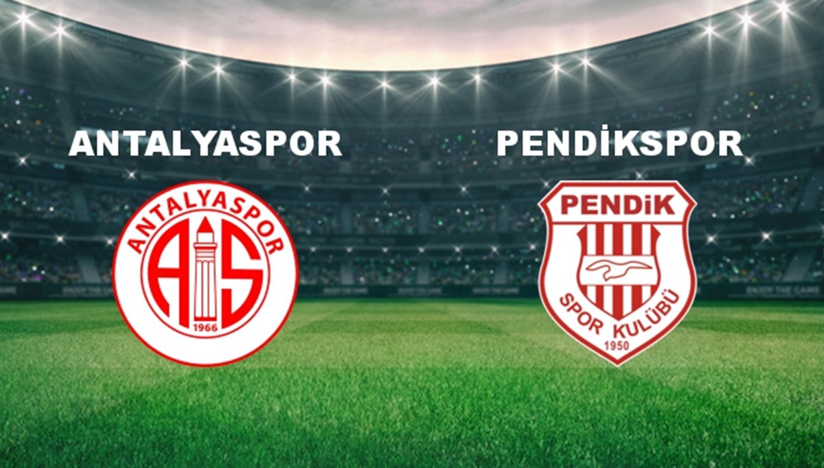 Antalyaspor - Pendikspor Maçı Ne Zaman? Antalyaspor - Pendikspor Maçı Hangi Kanalda Canlı Yayınlanacak?