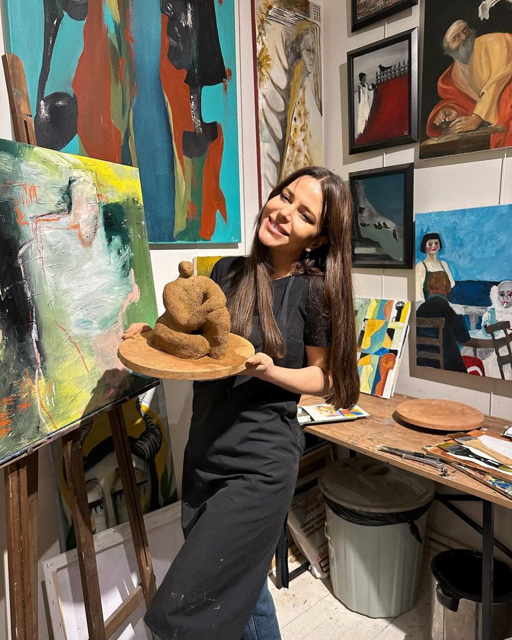 Simge Sağın'dan Sanata Dokunuş: İlk Heykel Deneyimi! 73