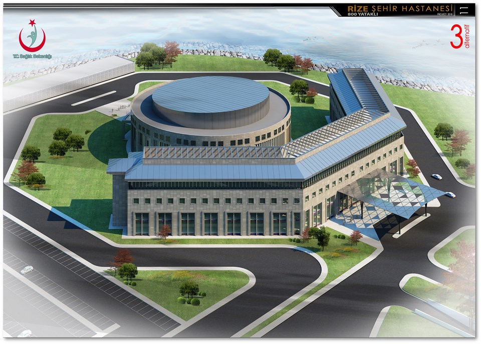 Rize'de şehir hastanesi, deniz dolgusuna inşa edilecek - 1