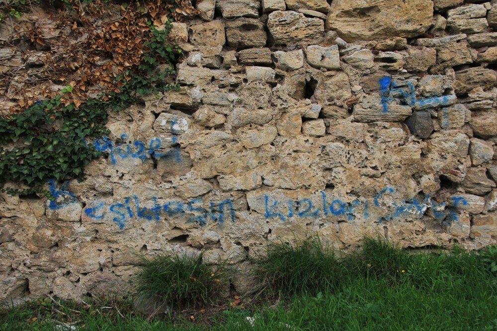 Sinop'ta tarihi surlara saygısızlık - 3