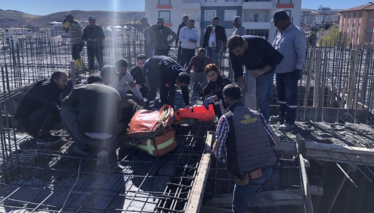 Adıyaman'da bir işçi yaralandı