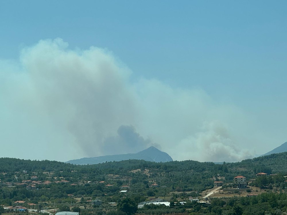 Muğla, İzmir ve Antalya’da orman yangını: Alevler hızla yayıldı - 2