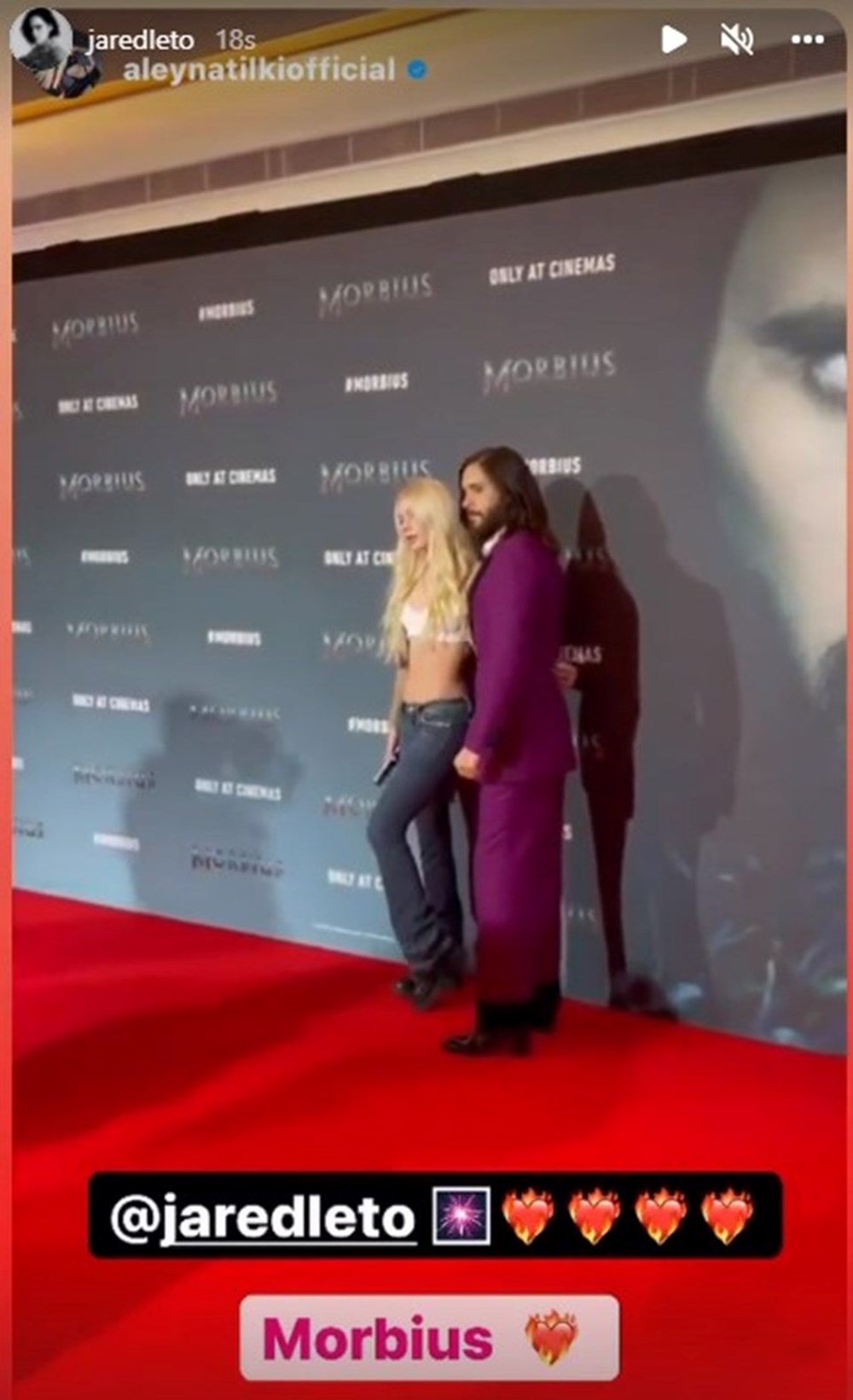 Aleyna Tilki, İstanbul'da konser veren Jared Leto ile yan yana - 4