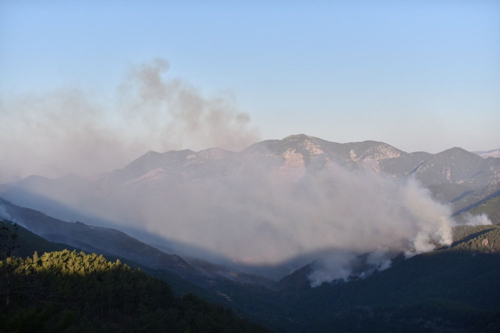 Hatay ve Mersin'de orman yangını - 11