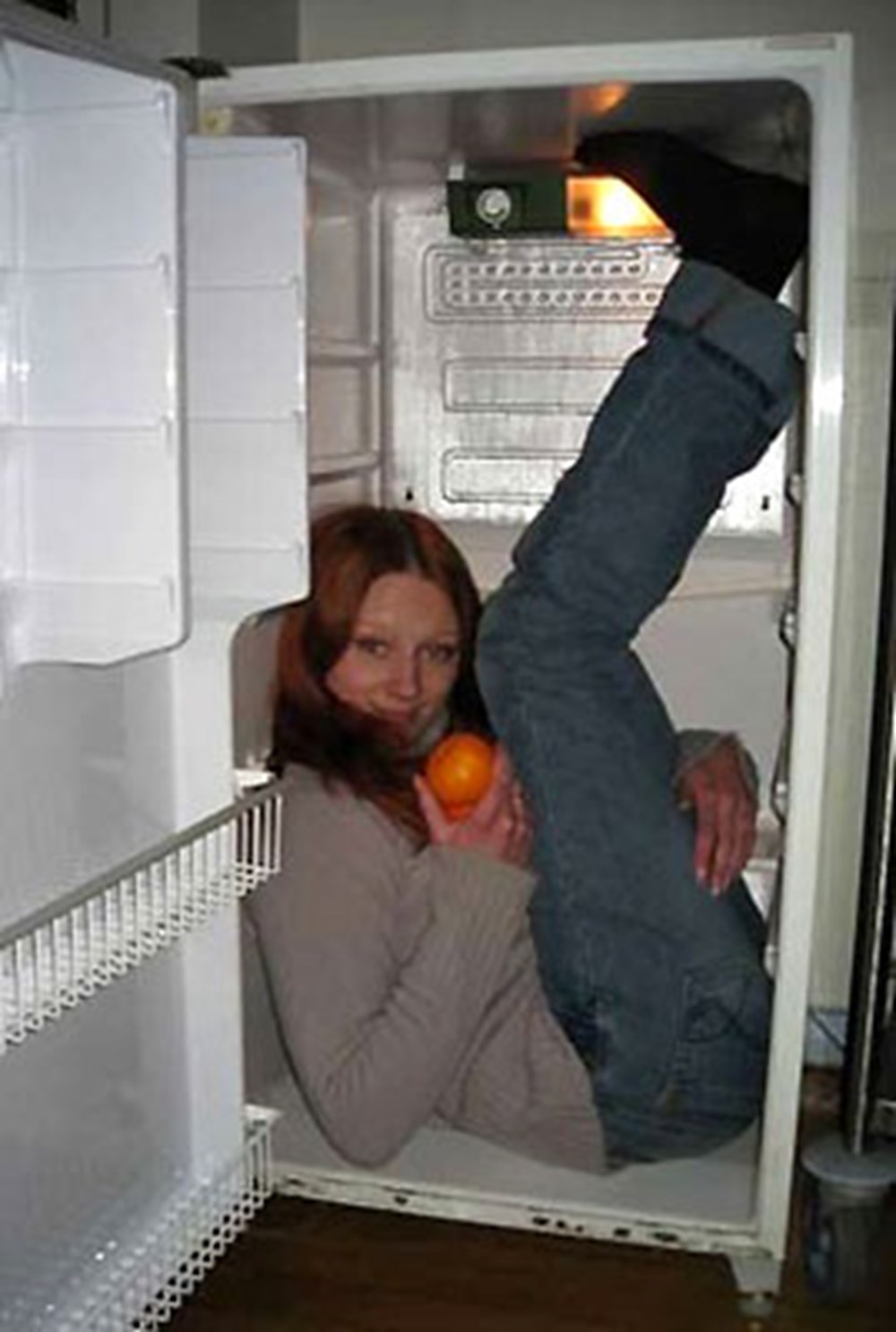 Человек в холодильнике