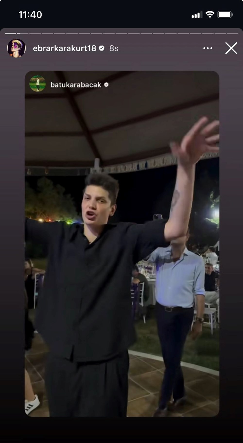 Ebrar Karakurt'un babası evlendi: Dansları gündem oldu - 3