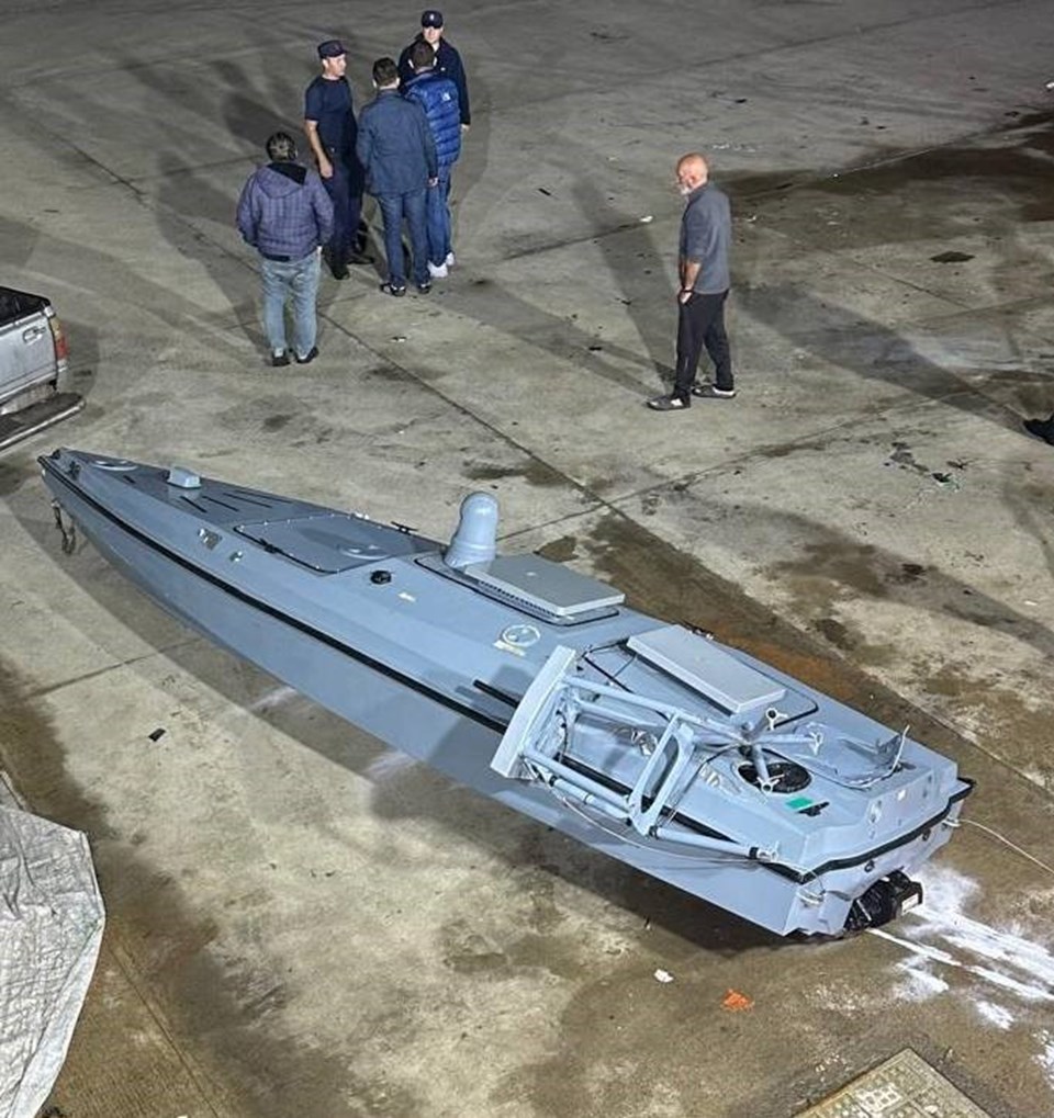 Trabzon'da bomba yüklü insansız deniz aracı bulundu: Ekipler alarma geçti - 1
