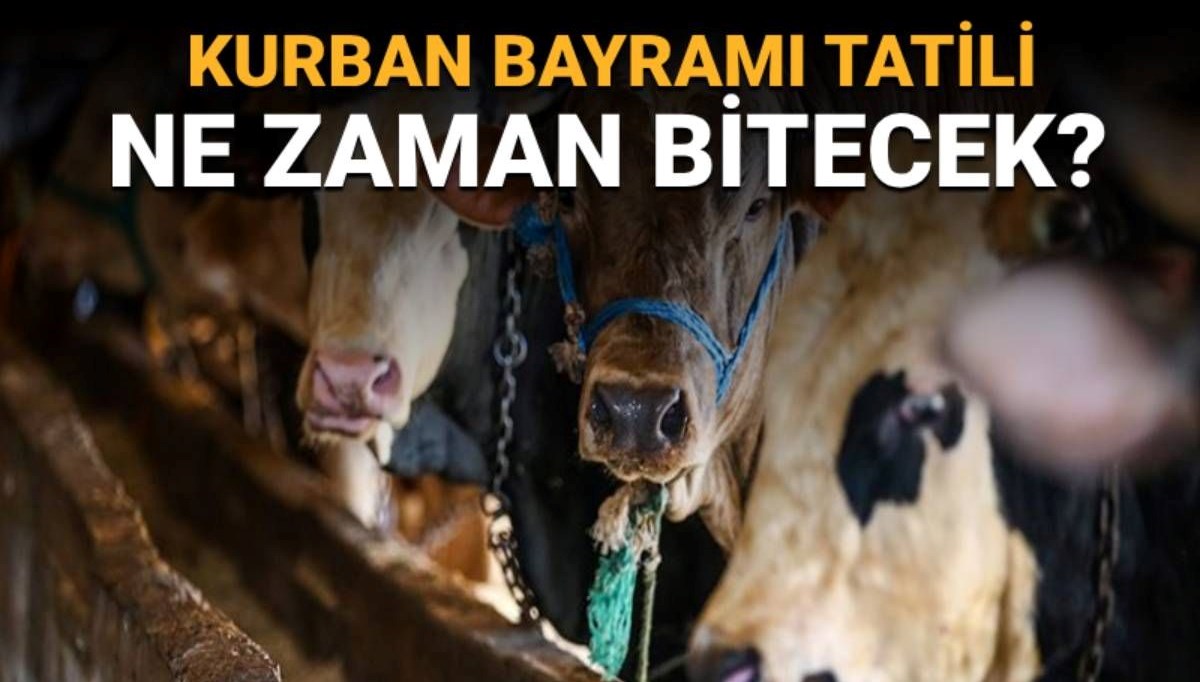 Bayram tatili ne zaman bitecek? Bayramın son günü hangi gün?