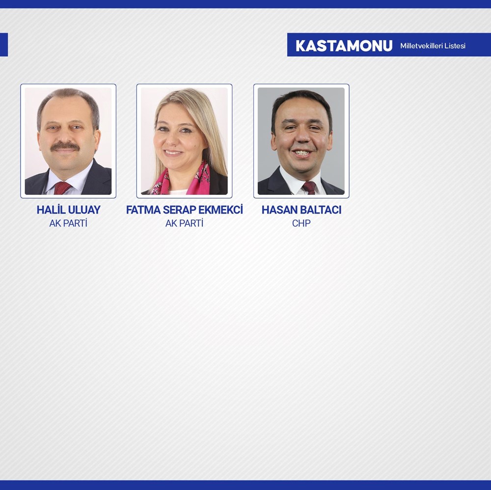 Yeni dönemde TBMM'de yer alacak milletvekilleri belli oldu - 52