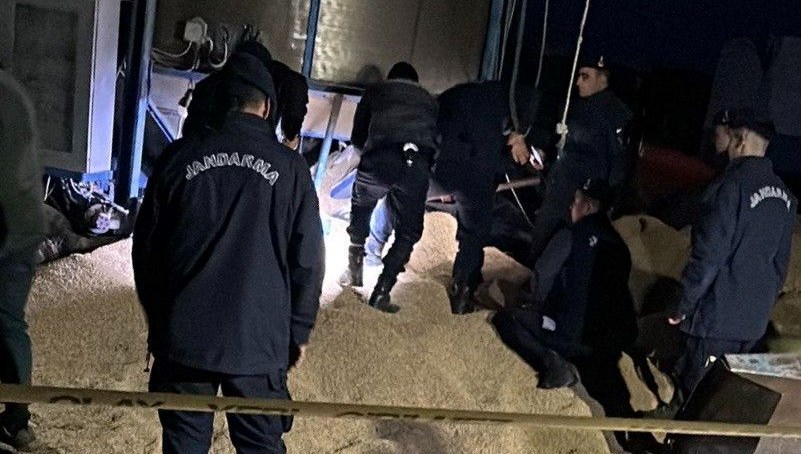 Çeltik makinesinde cansız bedeni bulundu