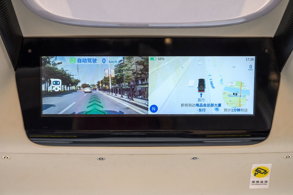 Çin'de sürücüsüz otobüsler test sürüşüne başladı - 12