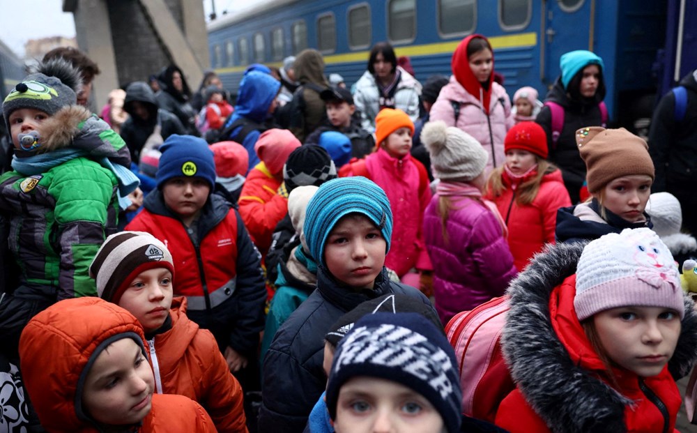 Rus saldırısından kaçış: Lviv tren istasyonunda endişeli bekleyiş - 5