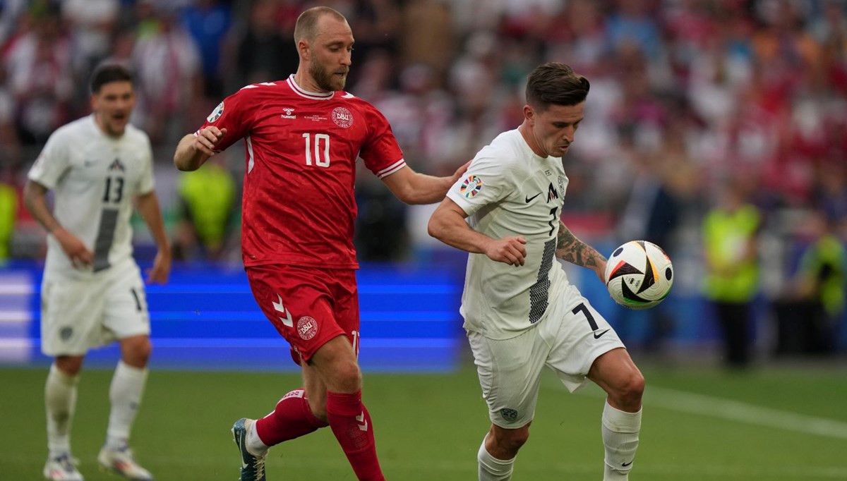 Danimarka ile Slovenya 1-1 berabere kaldı