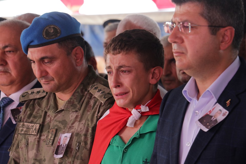 Şehit İstihkam Uzman Çavuş Taner Torun'un cenazesi Osmaniye'de defnedildi - 1