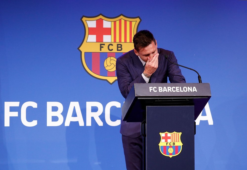 Bir devrin sonu: Lionel Messi, Barcelona'ya gözyaşları içinde veda etti - 5