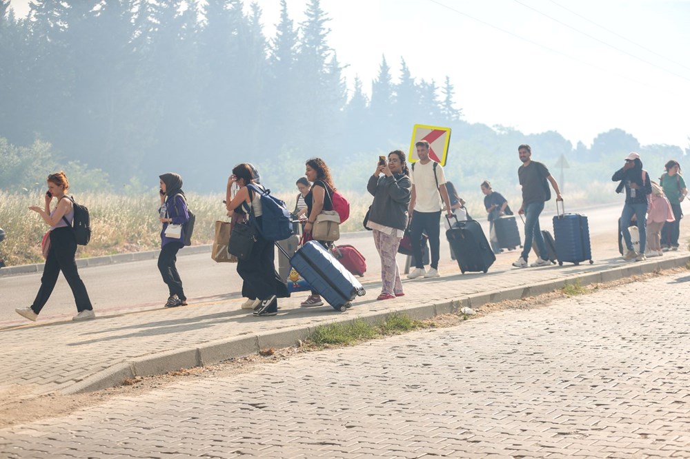 Bursa'da kampüse sıçrayan yangın kontrol altında: Cumhuriyet Başsavcılığı soruşturma başlattı - 7