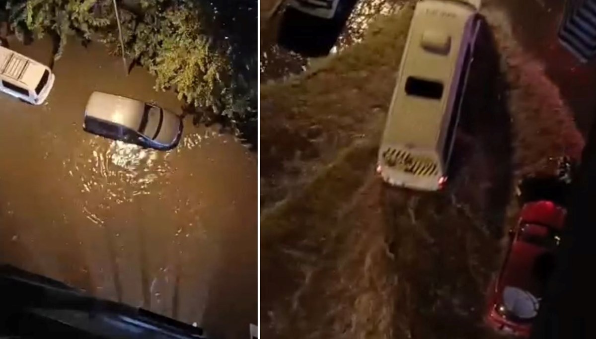İstanbul’da sağanak: Maltepe ve Üsküdar'da caddeleri su bastı