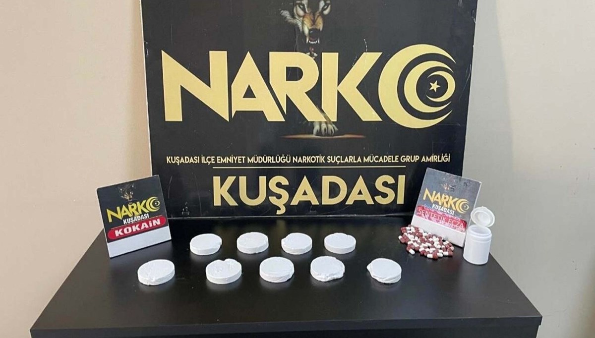 Aydın'da uyuşturucu operasyonu