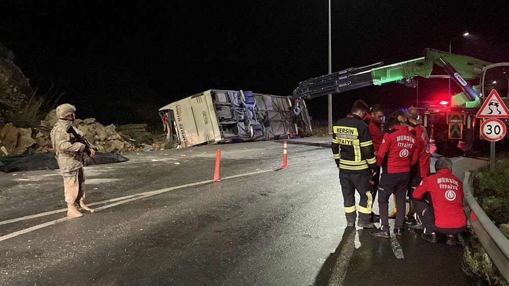 Mersin'de otobüs kazası: 9 kişi öldü, 30 kişi yaralandı - 2