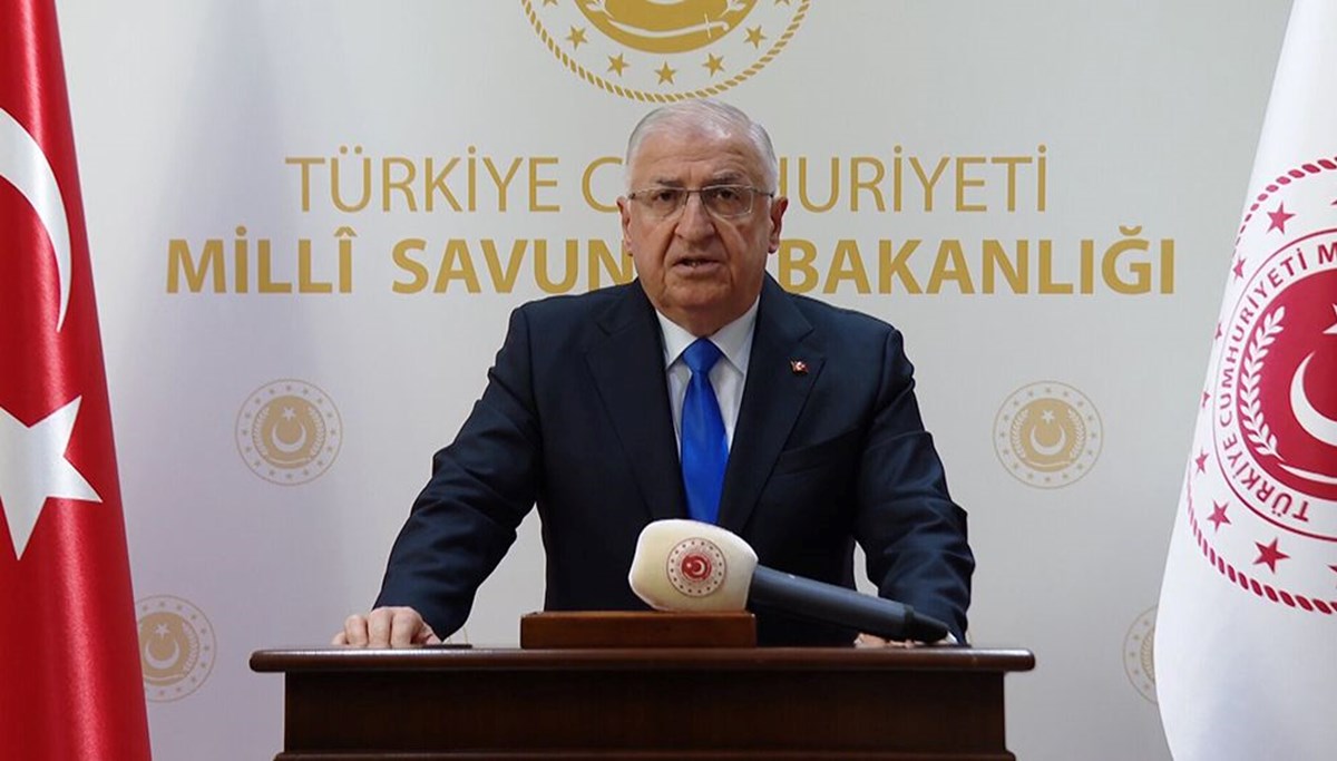 Milli Savunma Bakanı Güler'den Milli Savunma Bakanı Güler'den