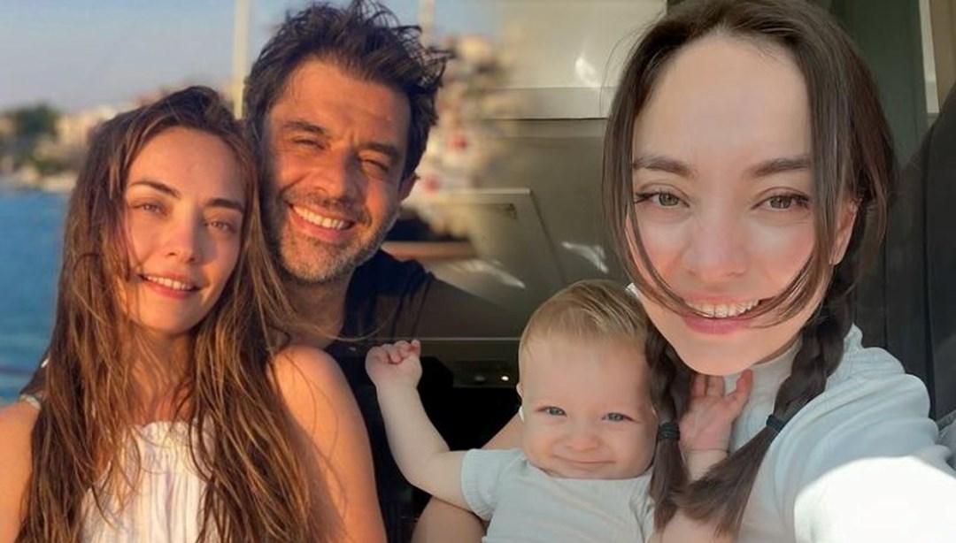 Ailece Antalya'da: Zeynep Tuğçe Bayat'tan oğluyla Altın Portakal pozu