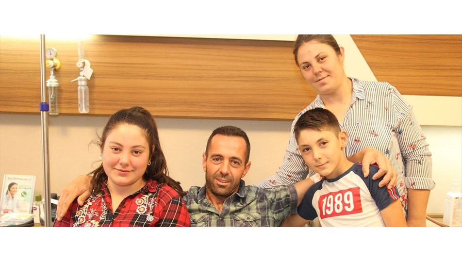 Kalp ve akciğerine yapışık tümörden kurtuldu, rahat nefes aldı