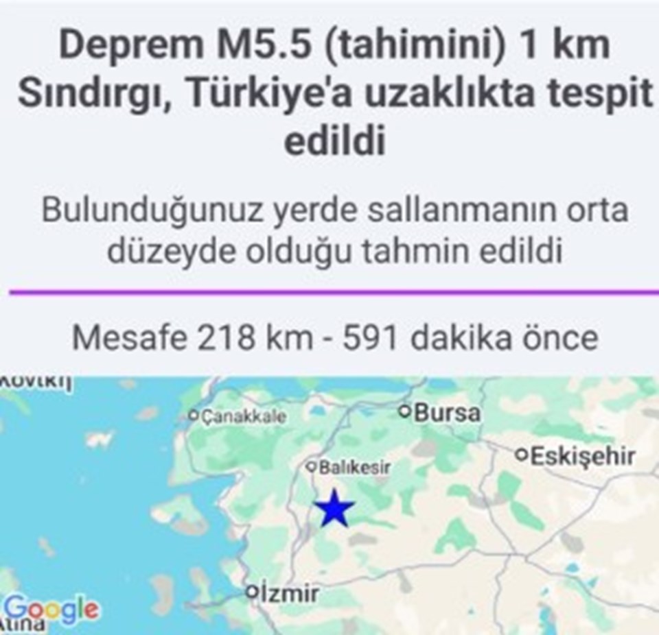 AFAD uyarmıştı! İstanbul, Bursa, İzmir'i uykudan uyandıran deprem bildirimi - 2