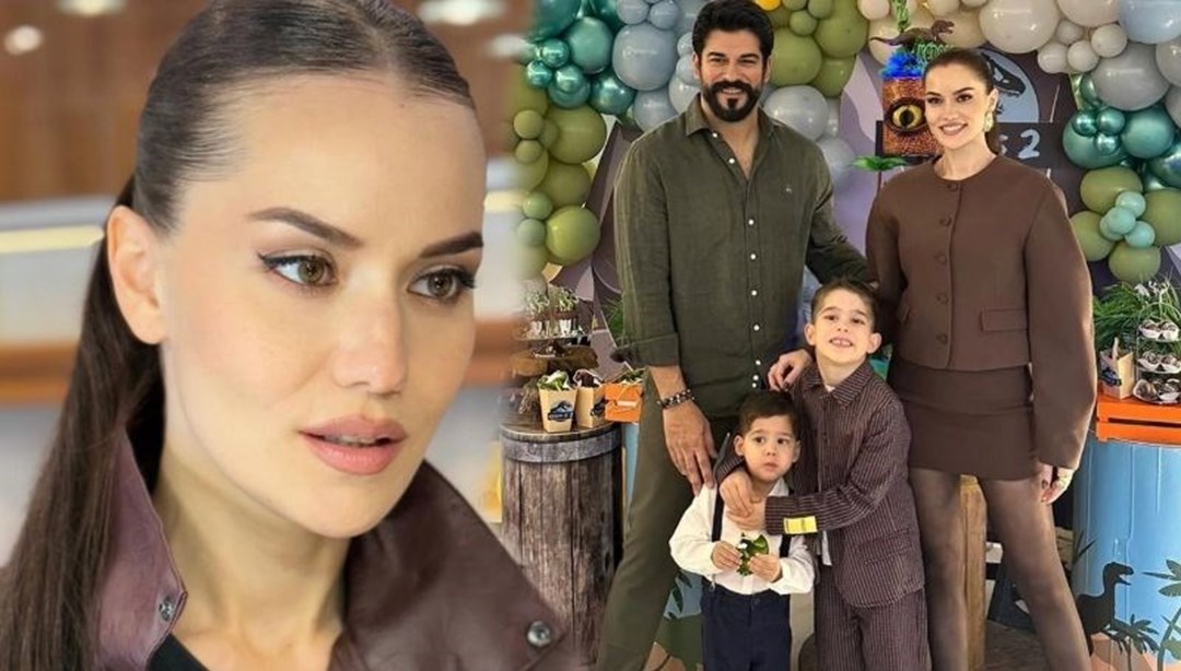 Fahriye Evcen'den mutlu aile pozu
