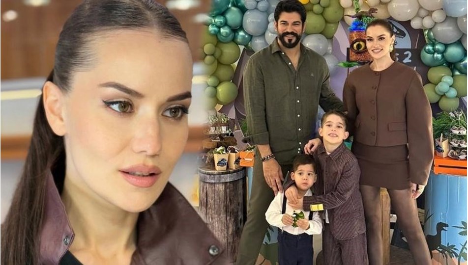 Fahriye Evcen'den mutlu aile pozu