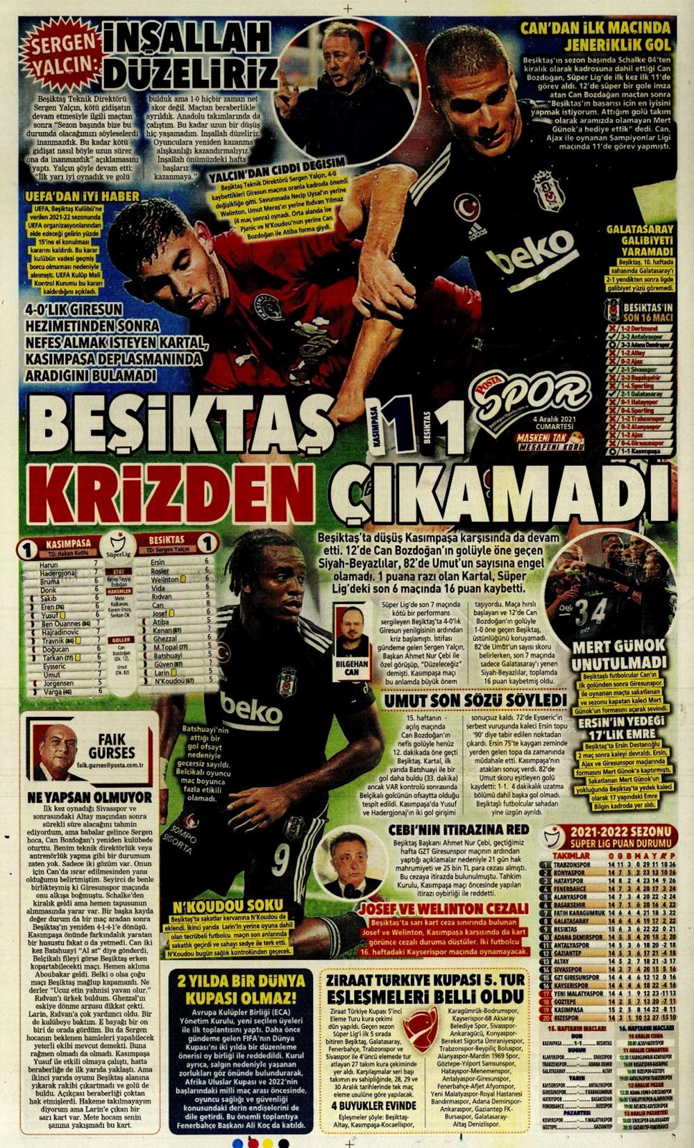 gunun spor mansetleri 4 aralik 2021 son dakika spor haberleri ntv haber gunun spor mansetleri 4 aralik 2021 son dakika spor haberleri ntv haber