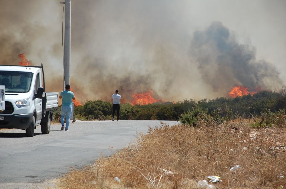 Antalya, Adana, Mersin, Aydın, Muğla, Osmaniye, Kayseri ve Manisa'da orman yangınları - 32