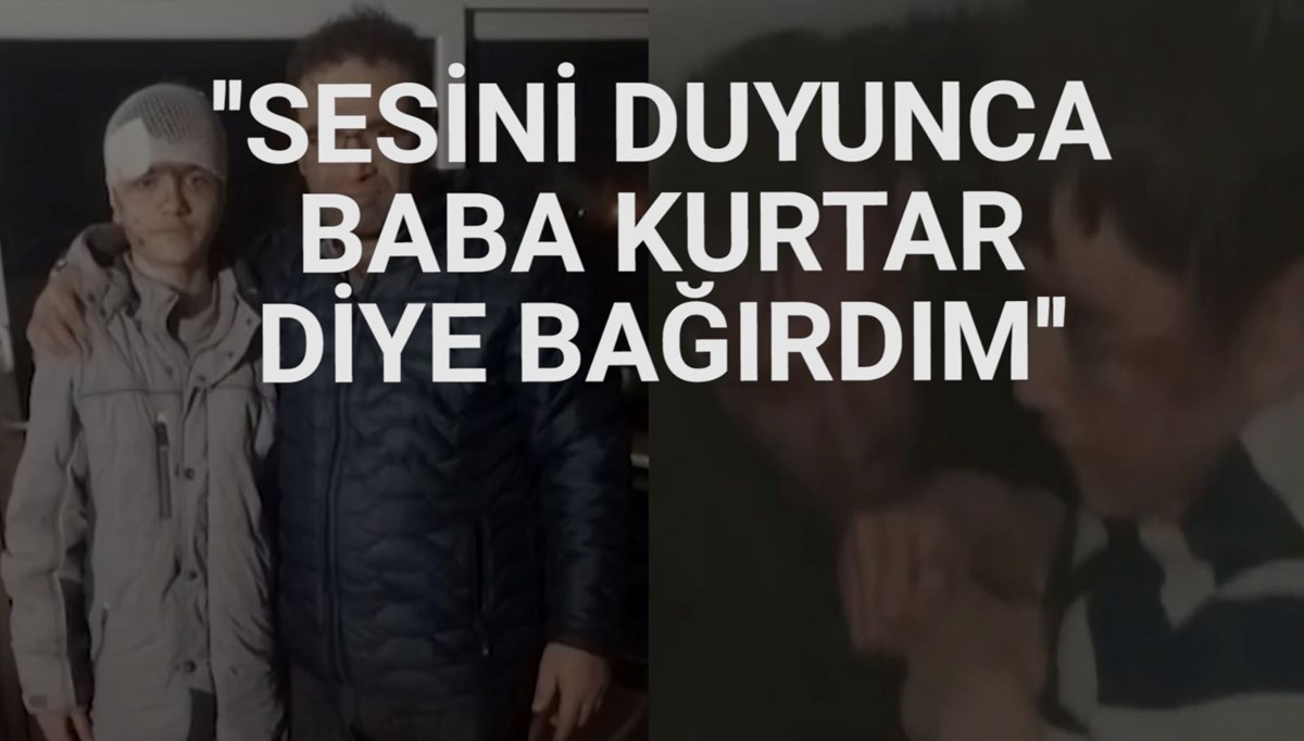 Kahramanmaraş'ta itfaiyecinin enkazdan oğlunu kurtardığı anlar Kahramanmaraş'ta itfaiyecinin enkazdan oğlunu kurtardığı anlar