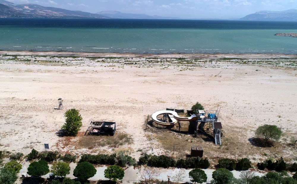 Su kaydırağı ortada kaldı: Eğirdir Gölü yok oluyor! - 3