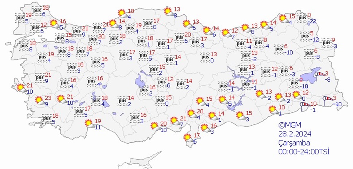 Yarın hava nasıl olacak? 28 Şubat il il hava durumu tahminleri