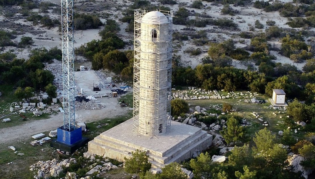 2 bin yıllık Patara Deniz Feneri'nin restorasyonu bitti
