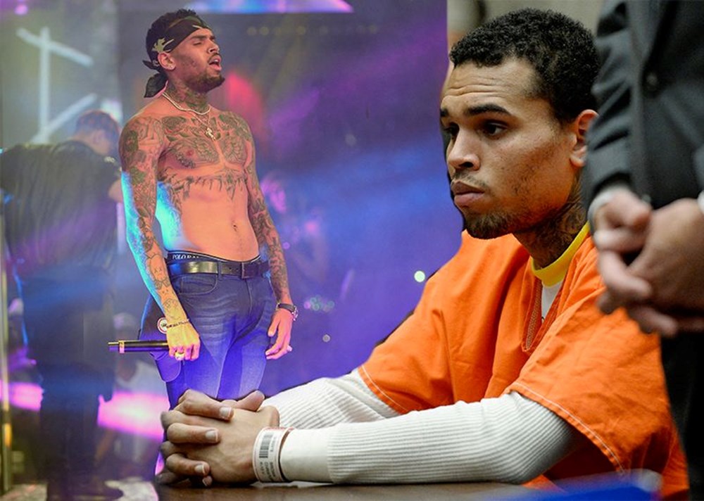 Amerikalı şarkıcı Chris Brown'ın olaylı gecesi - 1