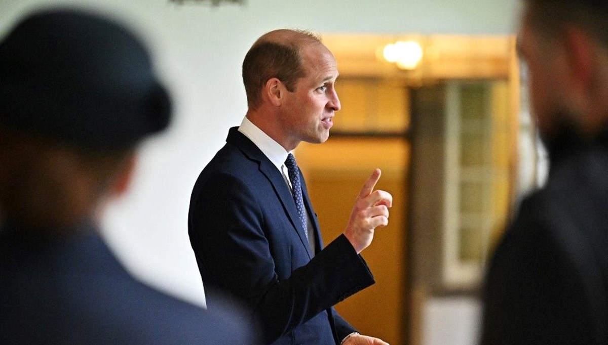 Prens Harry'nin ardından Prens William da program çekti