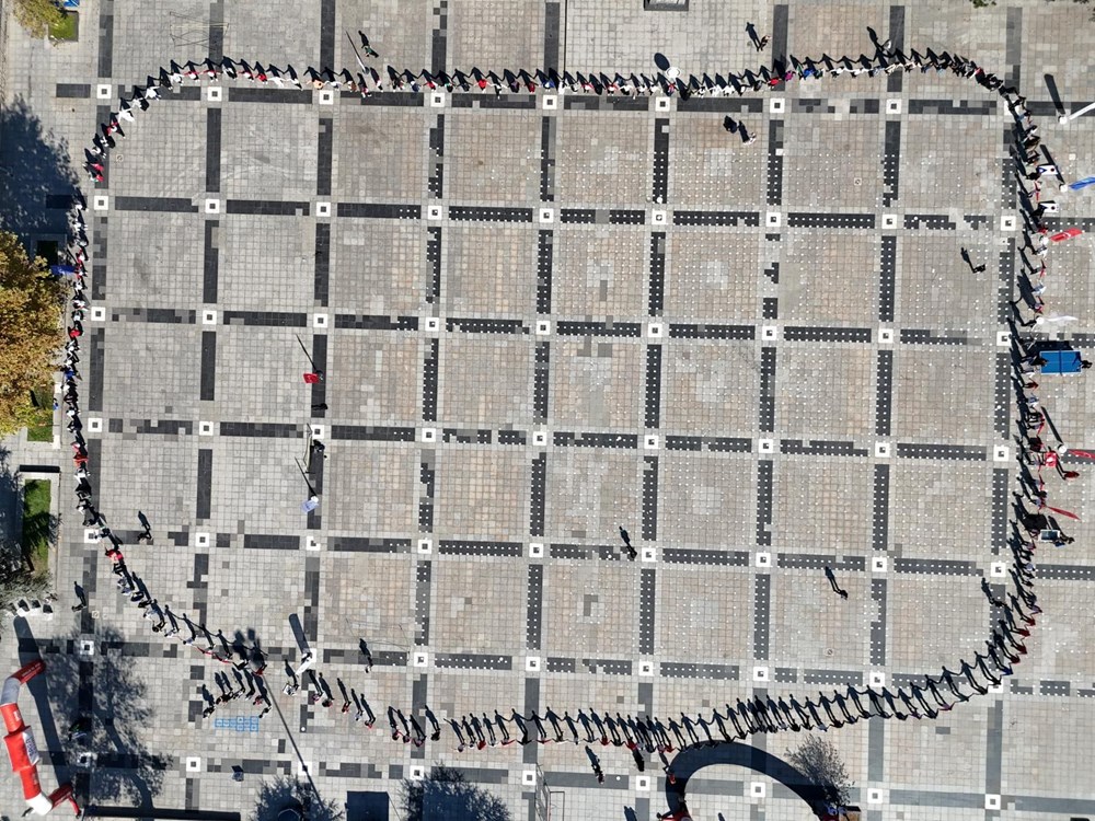 Gazze'ye destek zinciri: Kadınlardan 81 ilde "Sessiz Çığlık" - 11