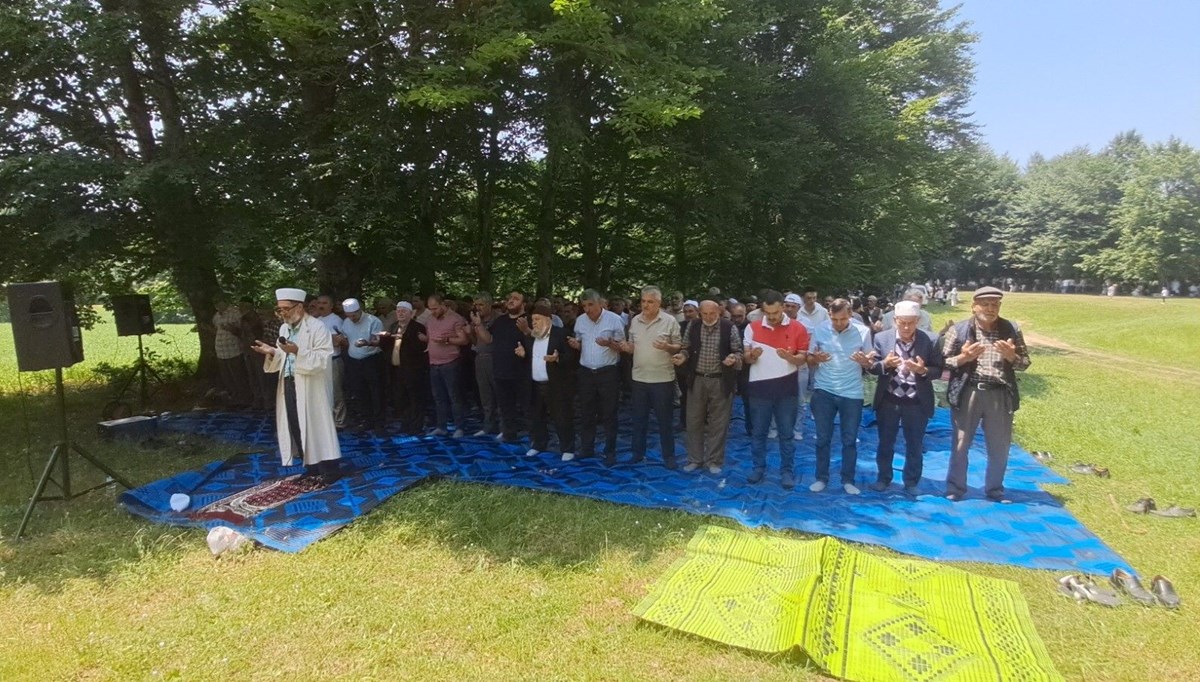 Bilecik’te yağmur ve şükür duası
