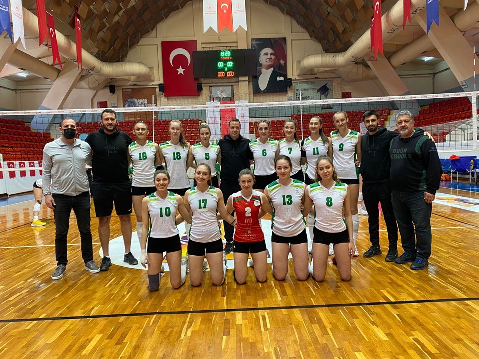 Doğa Koleji voleybolda Türkiye şampiyonu - 1