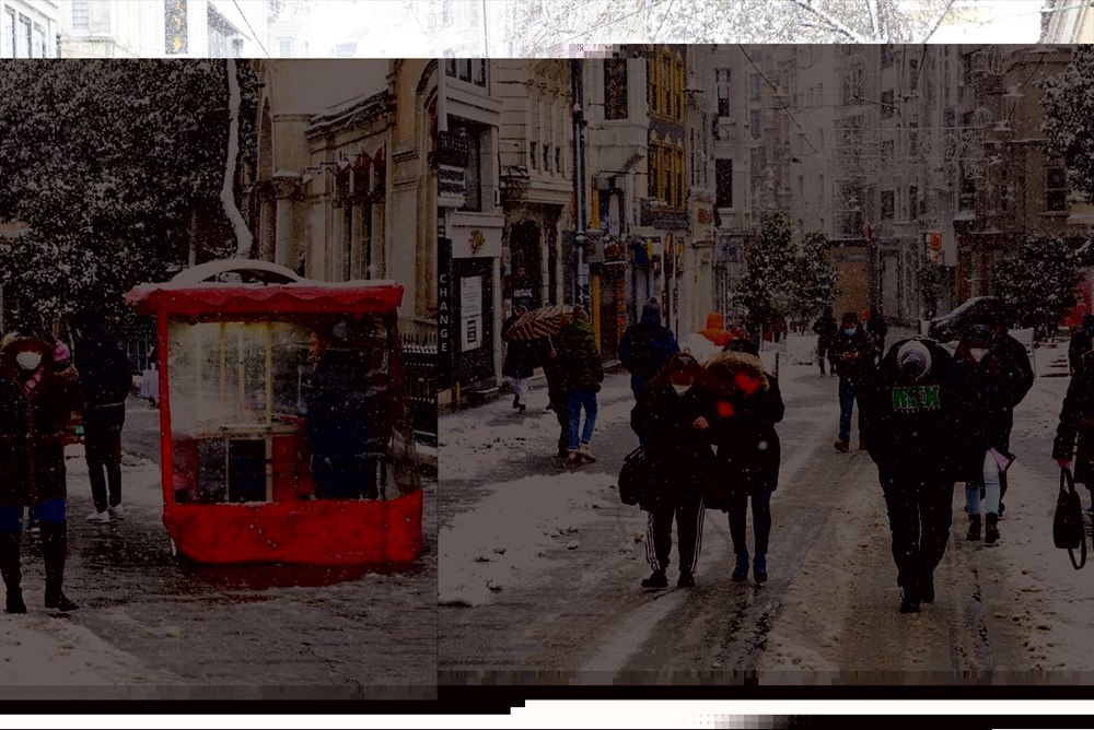 İstanbul'da kar yağışı devam ediyor - 32
