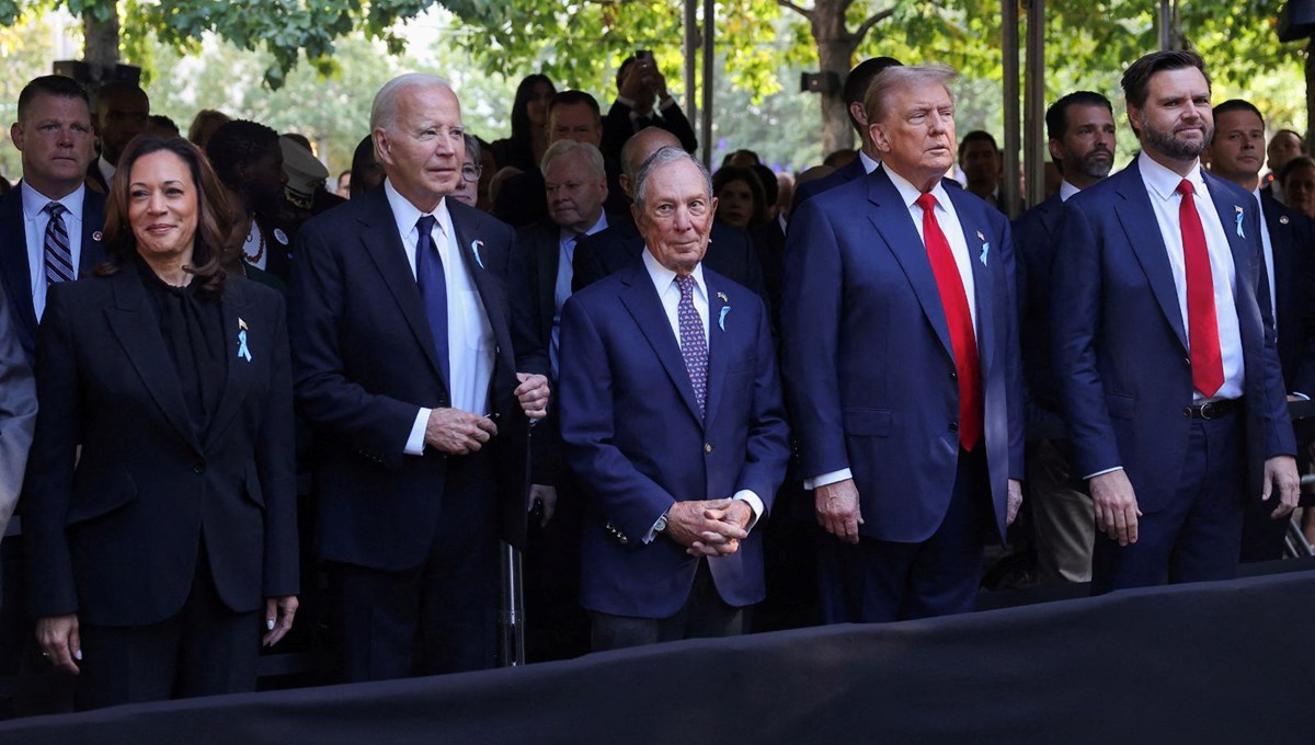 11 Eylül saldırılarının 23. yılı: Biden, Harris ve Trump yan yana 11 Eylül saldırılarının 23. yılı: Biden, Harris ve Trump yan yana