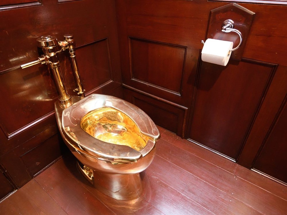 6 milyon dolar değerindeki altın tuvaletten iki yıldır haber yok - 2
